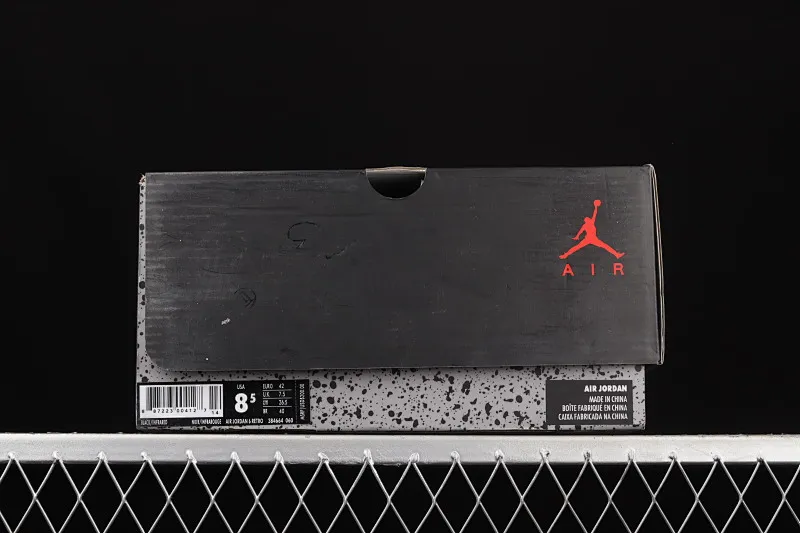 All categories Air Jordan Jordan series basketball shoes Air Jordan 6 G version Air Jordan 6 Infrared AJ6 black red Joe 6 black infrared 3M reflective basketball men's shoes 384664-060